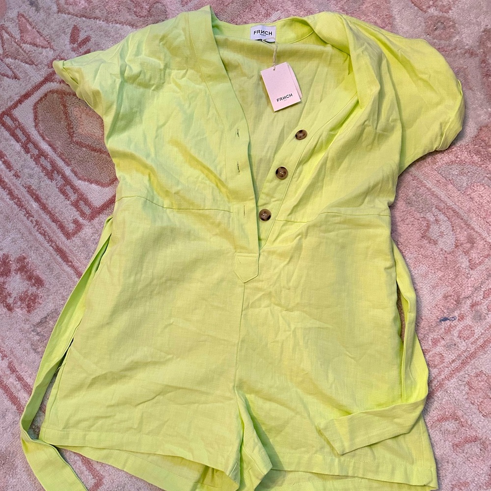 FRNCH Lika ROMPER CITRON
